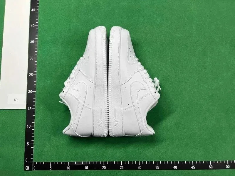 Nike Air Force 1 White Lace-Up Trainers — QC