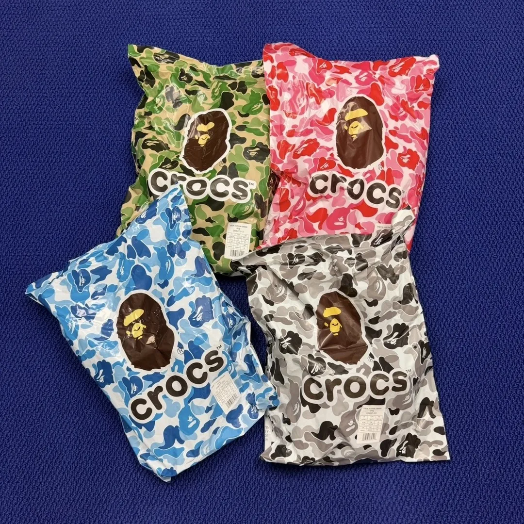 Crocs Collab Four-Color Clogs — QC