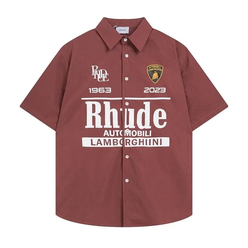 Buffalo Racing Print Shirt — Photo 9