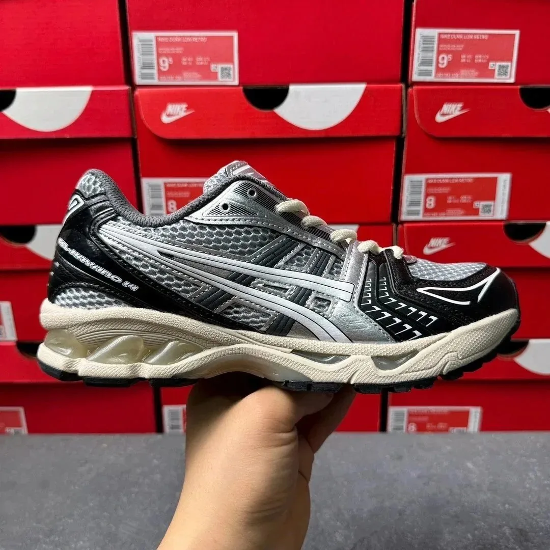 Asics Gel-Kayano 14 Kinetic Grey Runners — QC