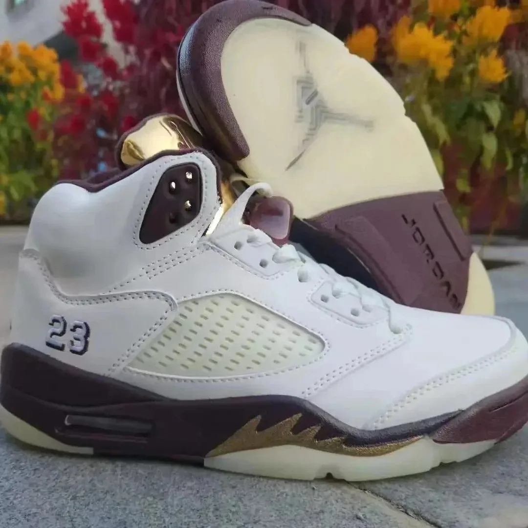 Jordan 5 Black Court Trainers — Photo 14