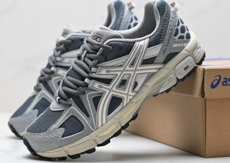 Asics Gel-Kayano 14 Grey Retro Running Shoes — Photo 11