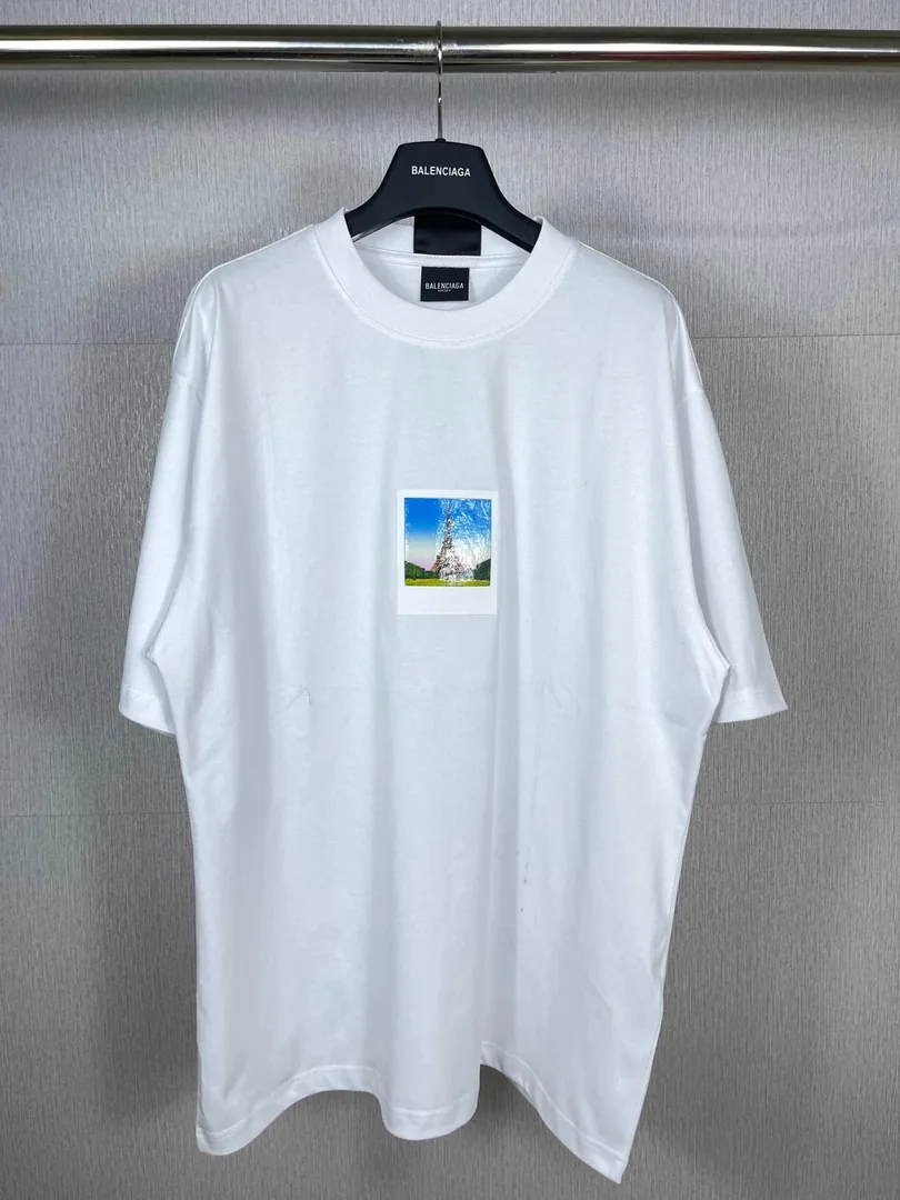 Balenciaga Photo Patch Oversized T-Shirt