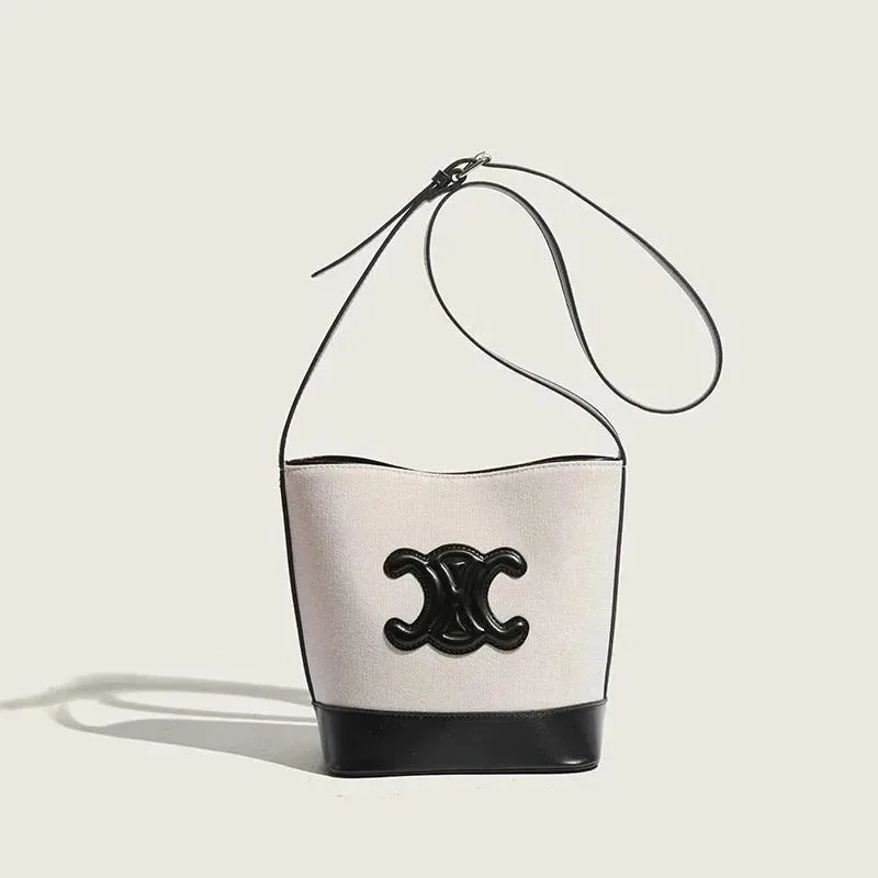 Canvas Bucket Bag
