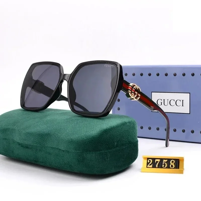 Gucci GG Logo Rectangular Sunglasses — QC
