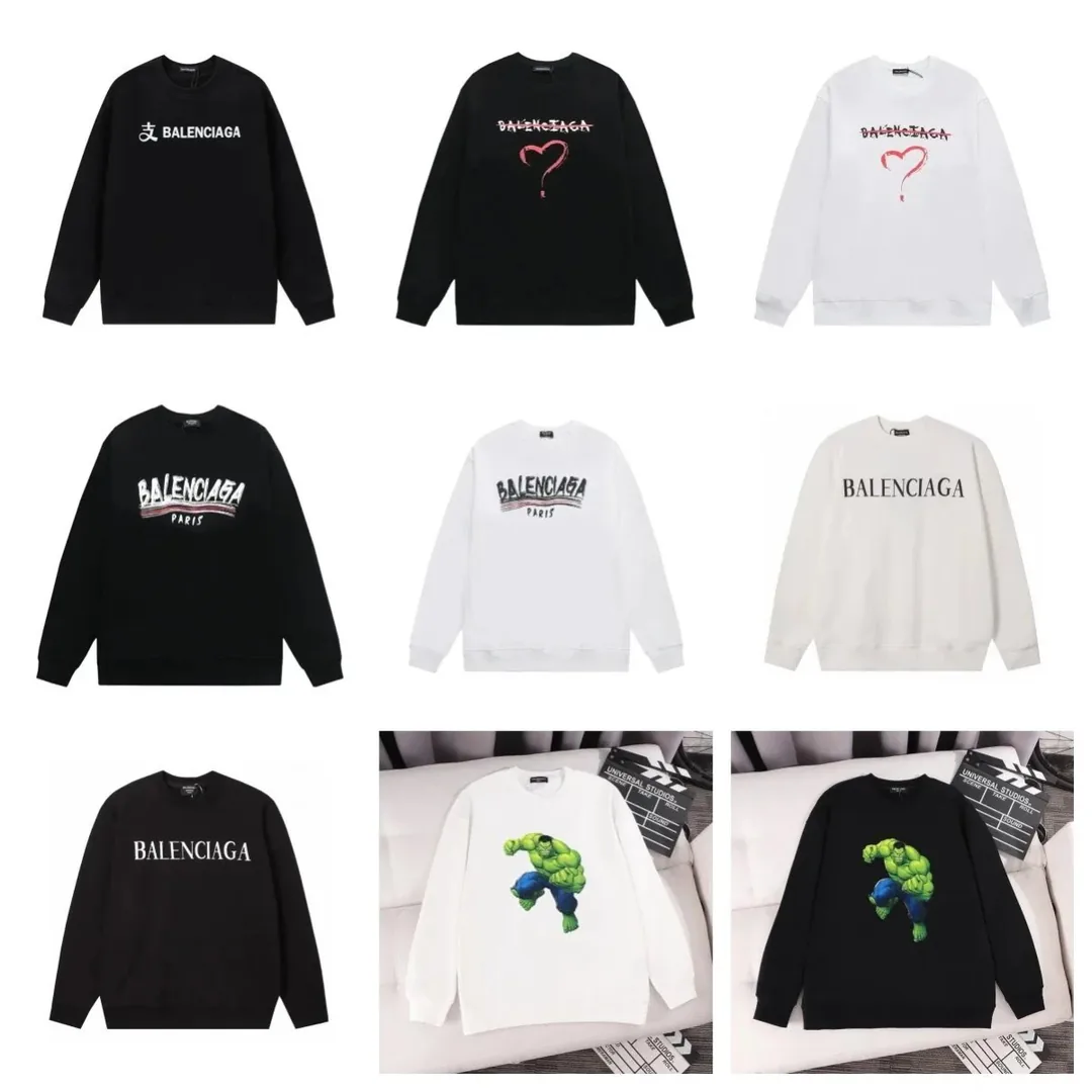 Balenciaga Logo Crewneck Sweatshirt Collection — Photo 2