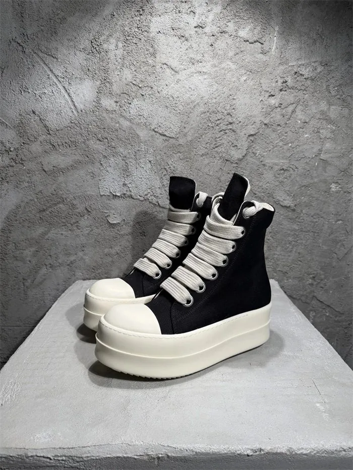 Rick Owens DRKSHDW Grey White Sneakers — photo 2