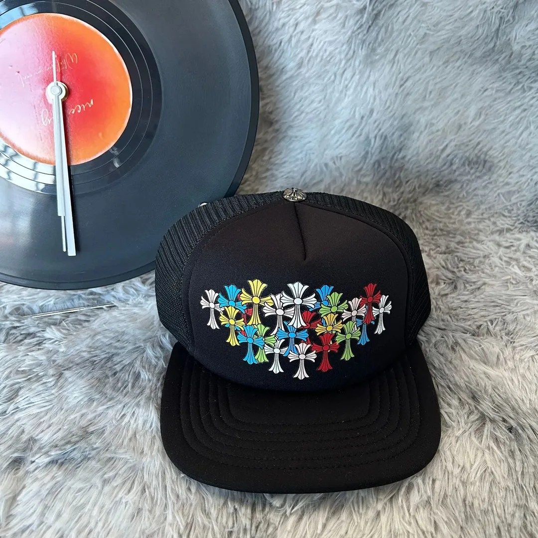Embroidered Print Baseball Cap — Photo 10