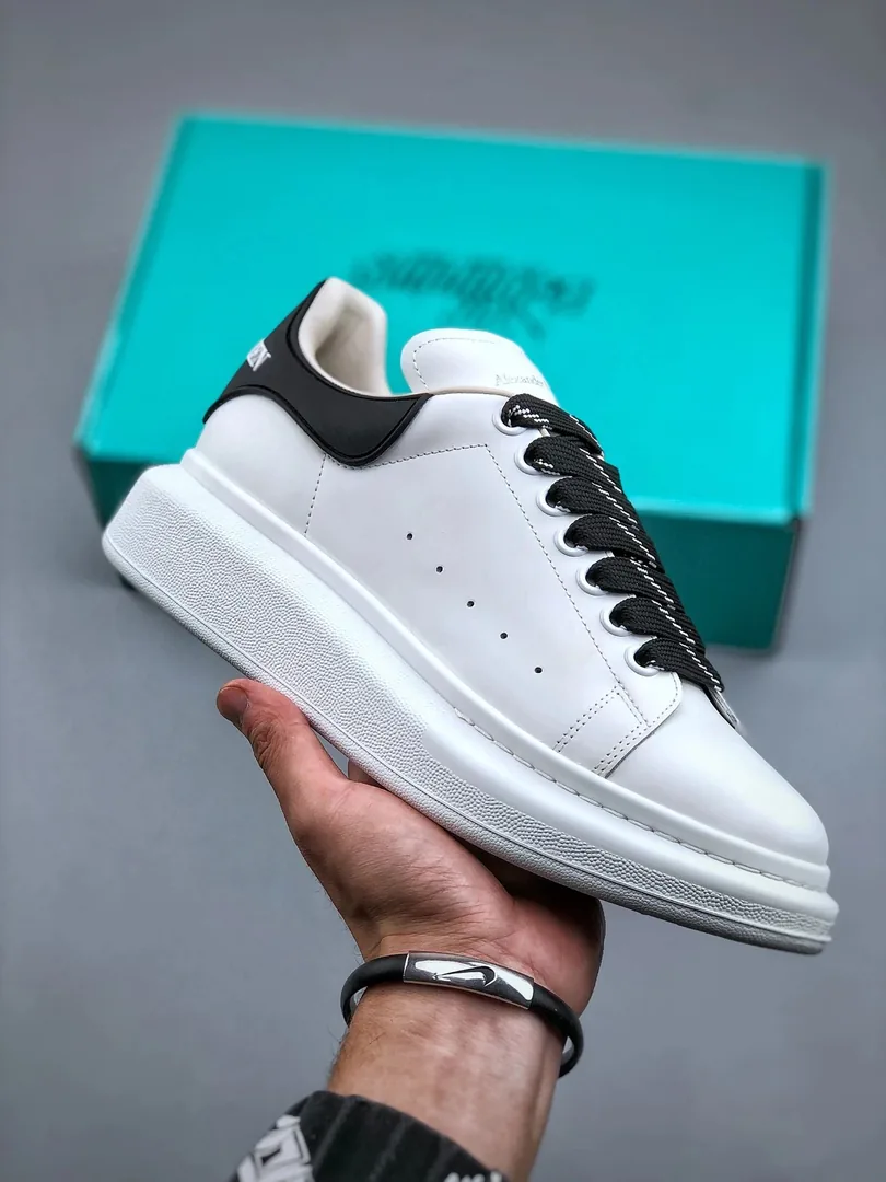 Alexander McQueen Oversized Sneaker White Athletic Sneakers — Photo 4