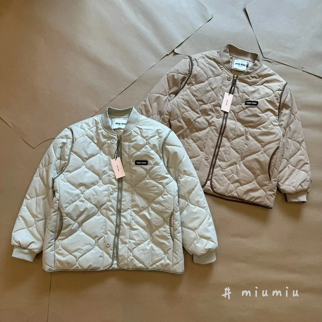 Quilted Logo Patch Padded Jacket — Photo 9