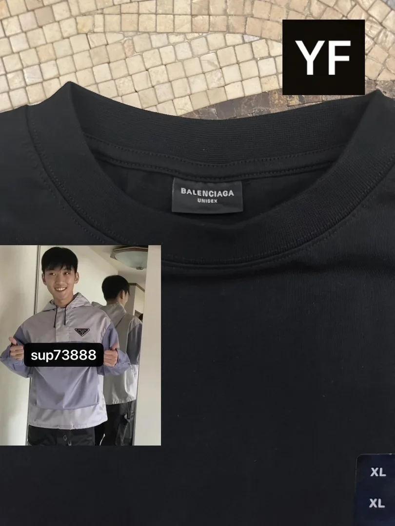 Balenciaga Oversized Print T-Shirt — Photo 7