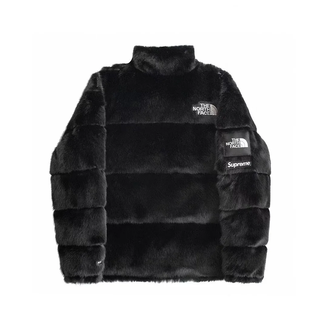 Faux-Fur Nuptse Jacket — photo 6