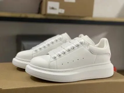 Alexander McQueen Oversized Sneaker White Sneakers — photo 12