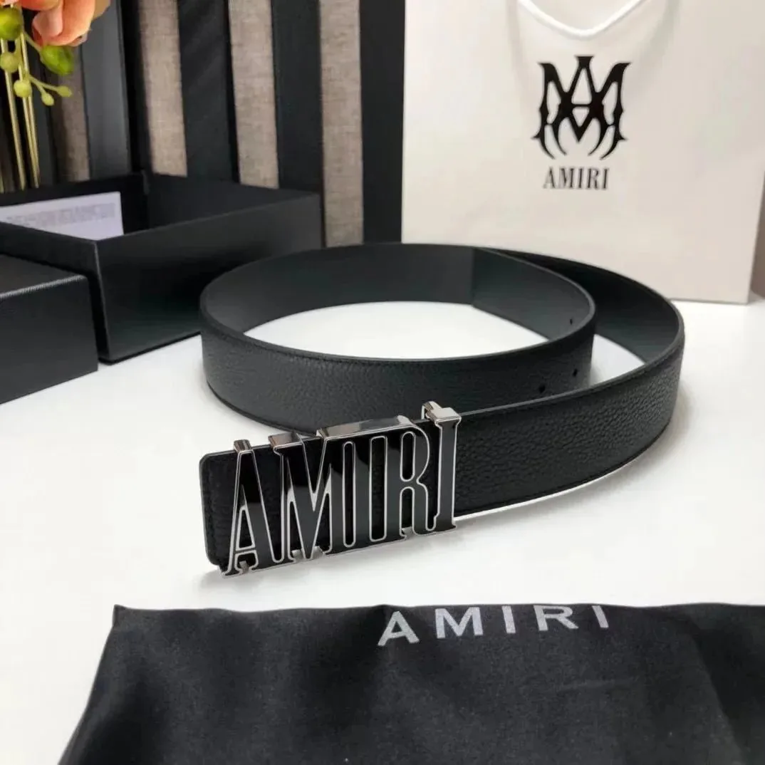 Amiri Leather Belt — QC