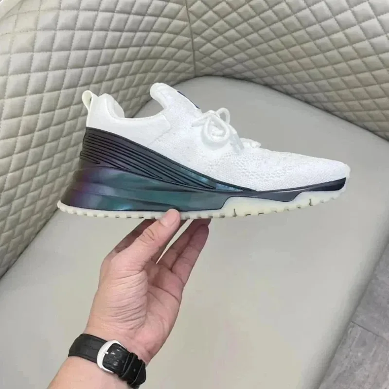Louis Vuitton Run Away White Basic Sneakers — photo 9