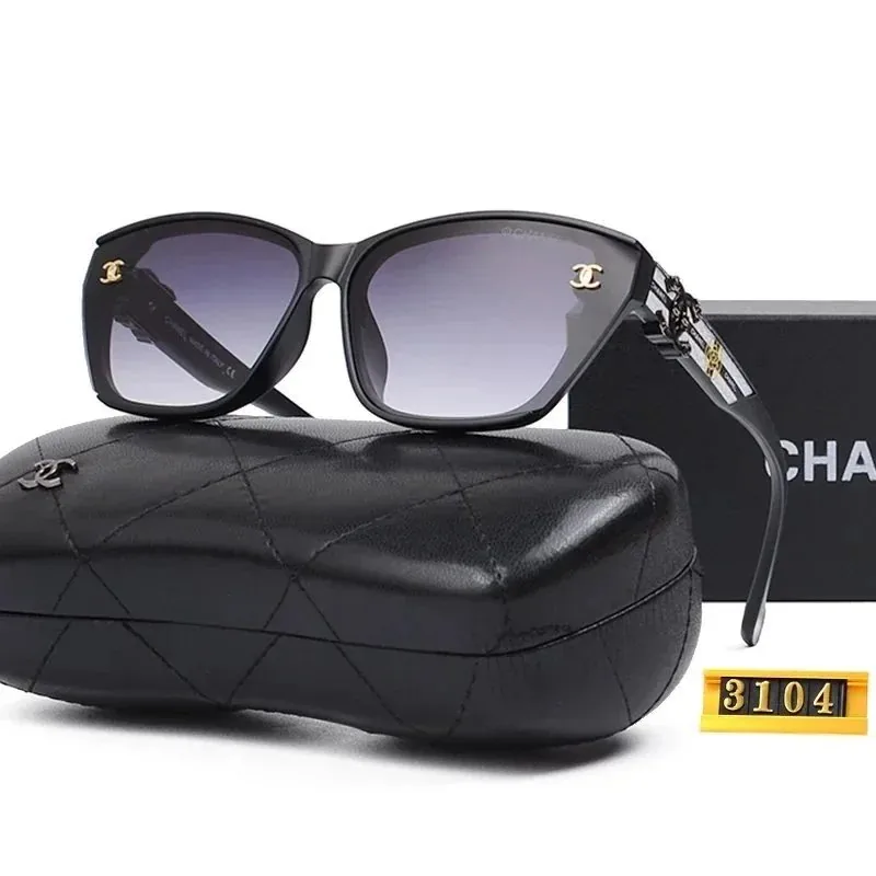 Chanel CC Logo Oversized Sunglasses