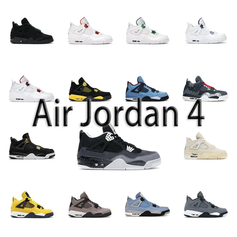 Jordan 4 Black Sneakers