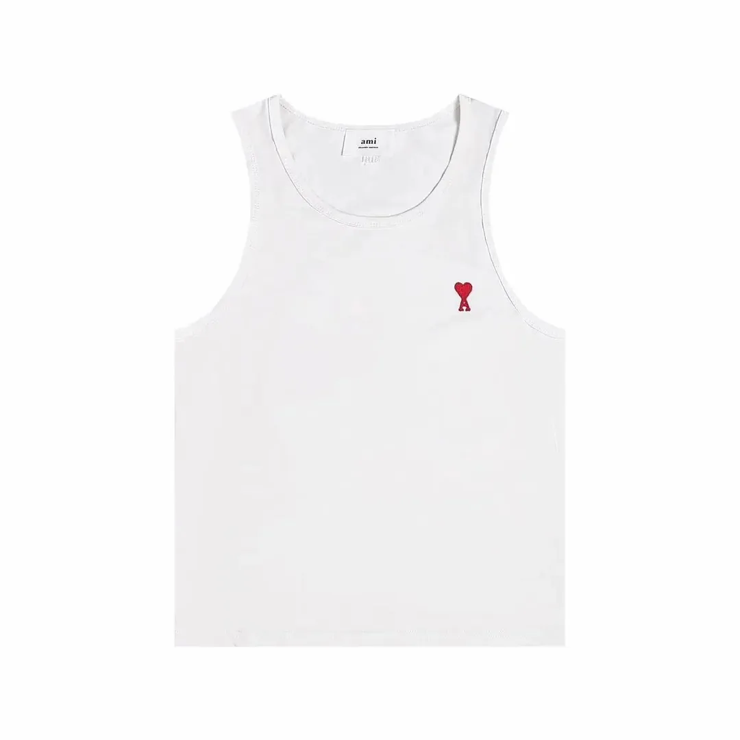 Ami Paris Heart Logo Tank Top Collection — Photo 4