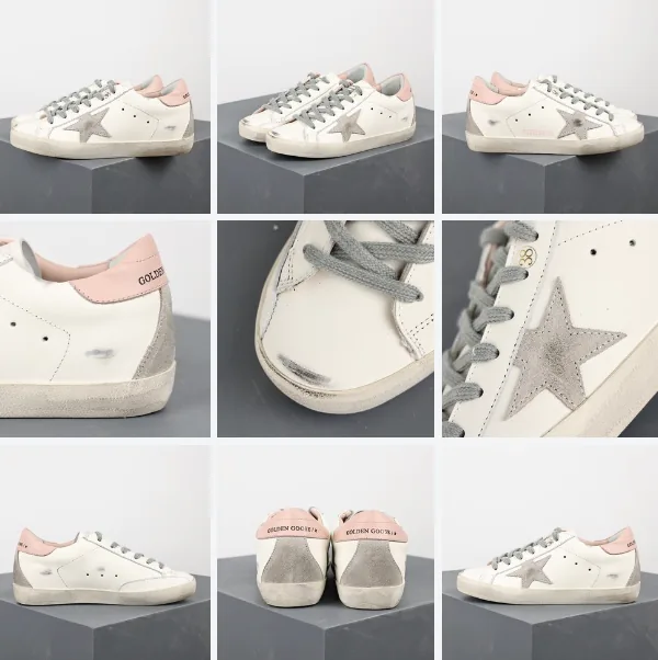 Golden Goose Super-Star Distressed Sneakers — Photo 11