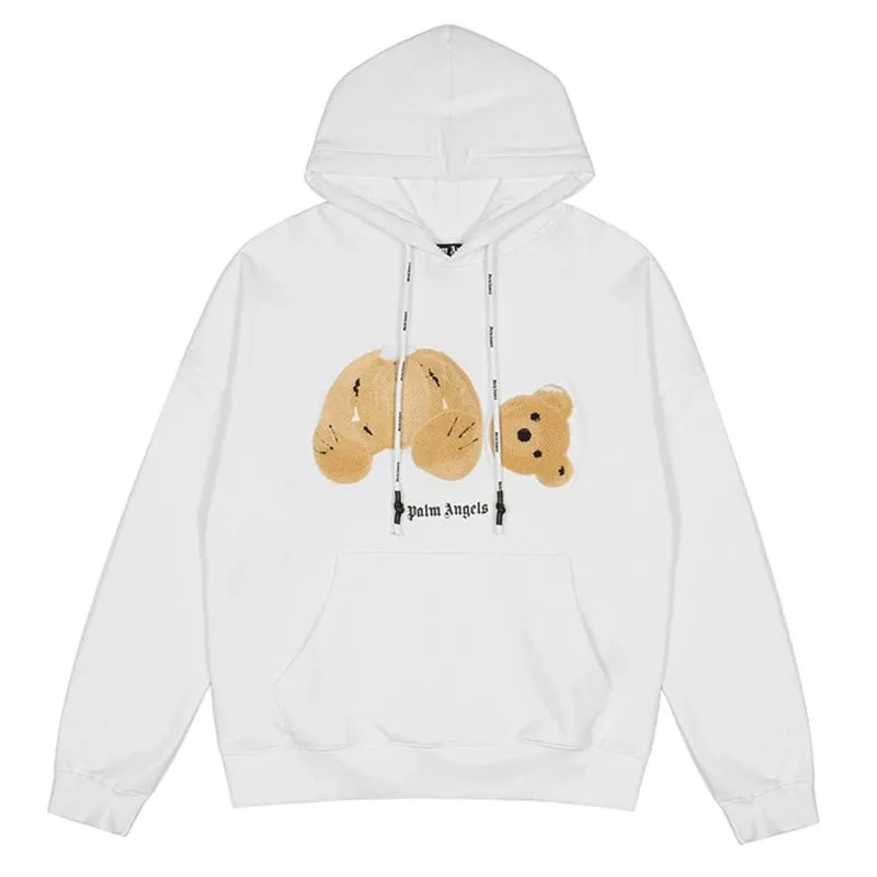 Broken Bear Embroidered Hooded Hoodie — Photo 7