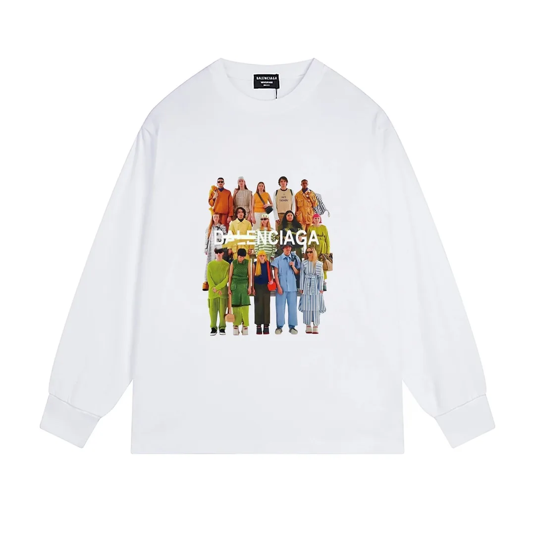 Balenciaga Distressed Graffiti Heavyweight Sweatshirt — QC