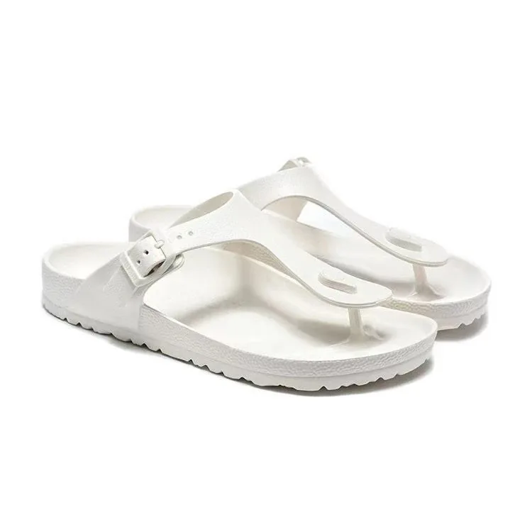 Birkenstock EVA Double-Buckle Slides — QC