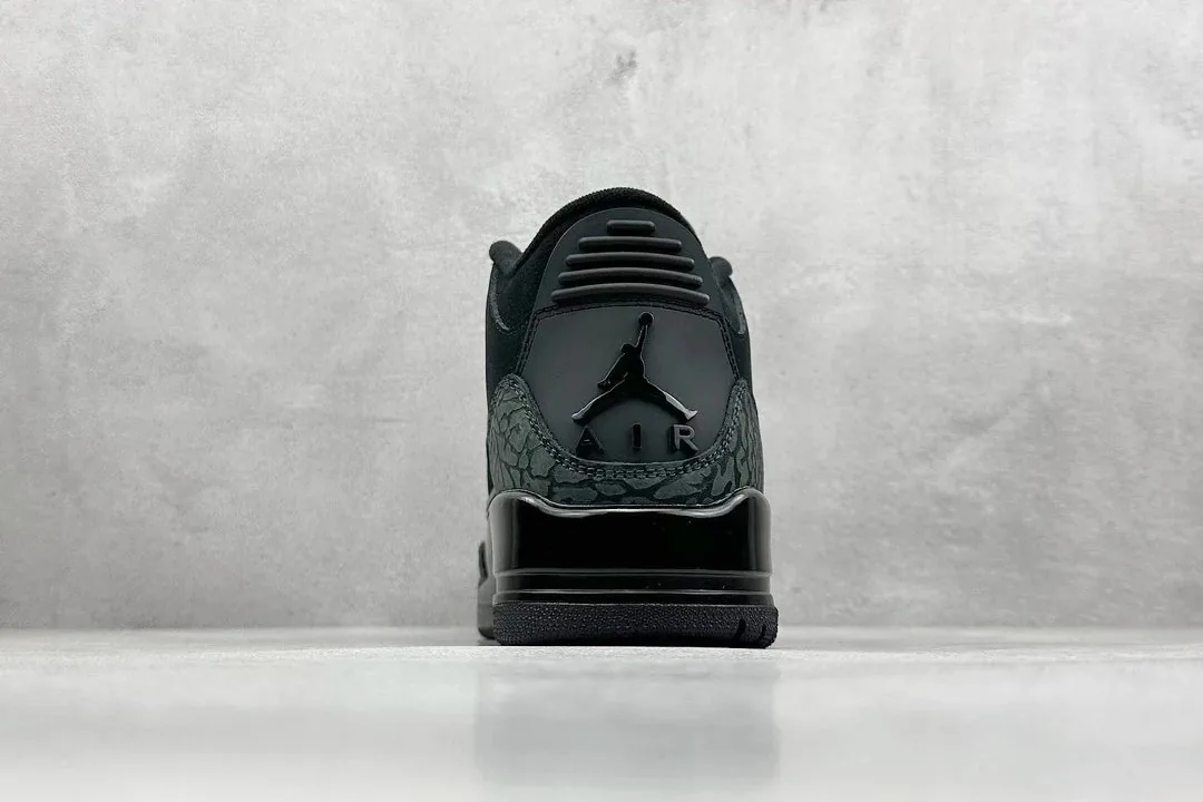 Grey Jordan 3 Black Cat — QC