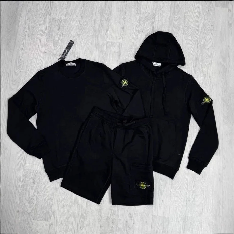 Stone Island Compass Badge Crewneck Sweatshirt — QC
