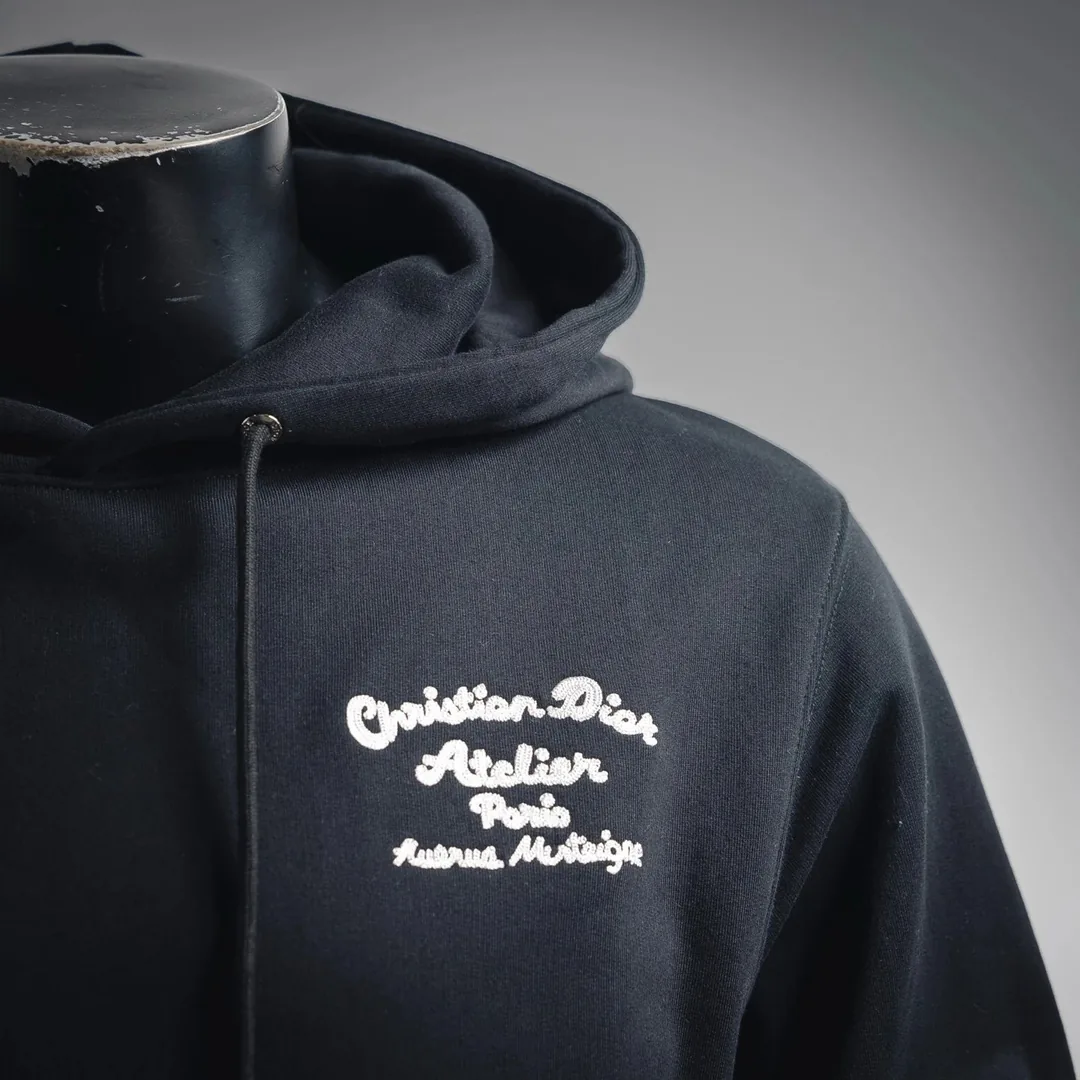 Signature Script Embroidered Hoodie — photo 11