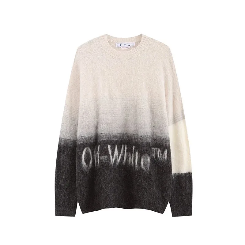 Off-White Knit Sweater — Zdjęcie 12
