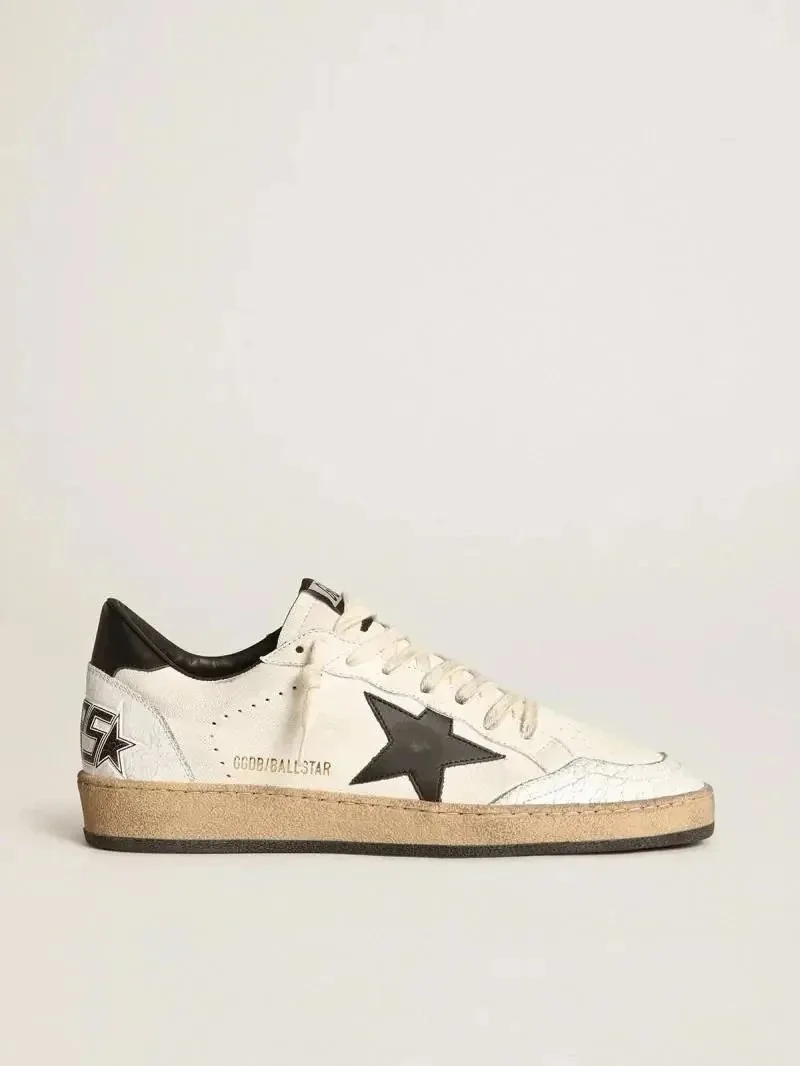 Golden Goose Super-Star Grey Skate Shoes — Photo 13