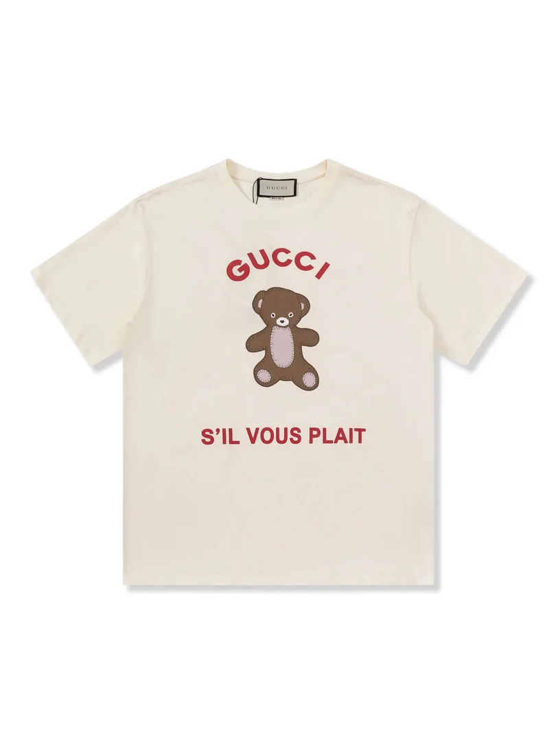 Gucci Logo Print T-Shirt Sweatshirt Collection — QC