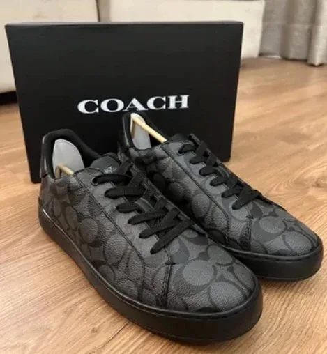 Coach Low-Top Lace-Up Sneakers — Photo 14