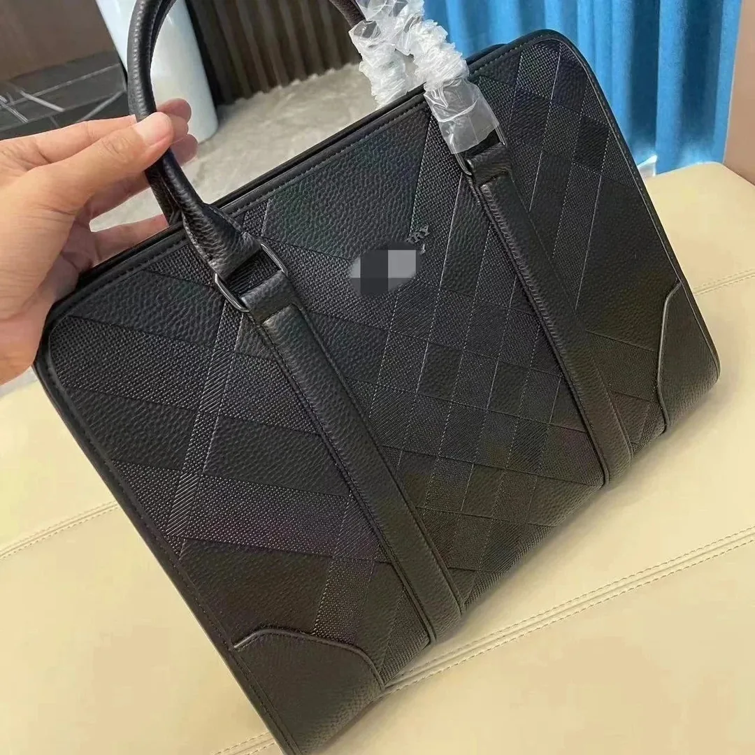 Plaid Business Handbag — photo 2