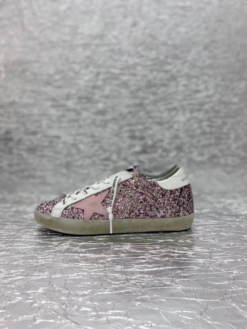 Golden Goose Super-Star Adidas Superstar Glitter Black — photo 5