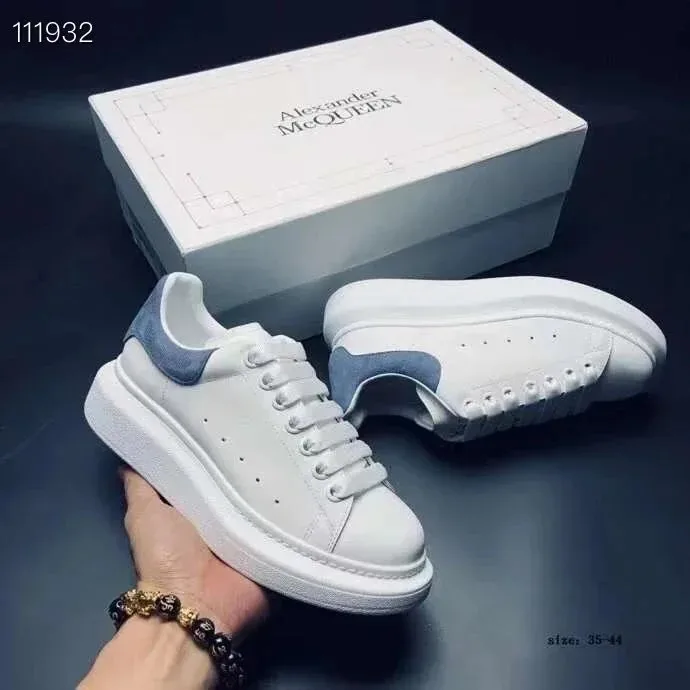Alexander McQueen Oversized Sneaker White Breathable Platfor — photo 5