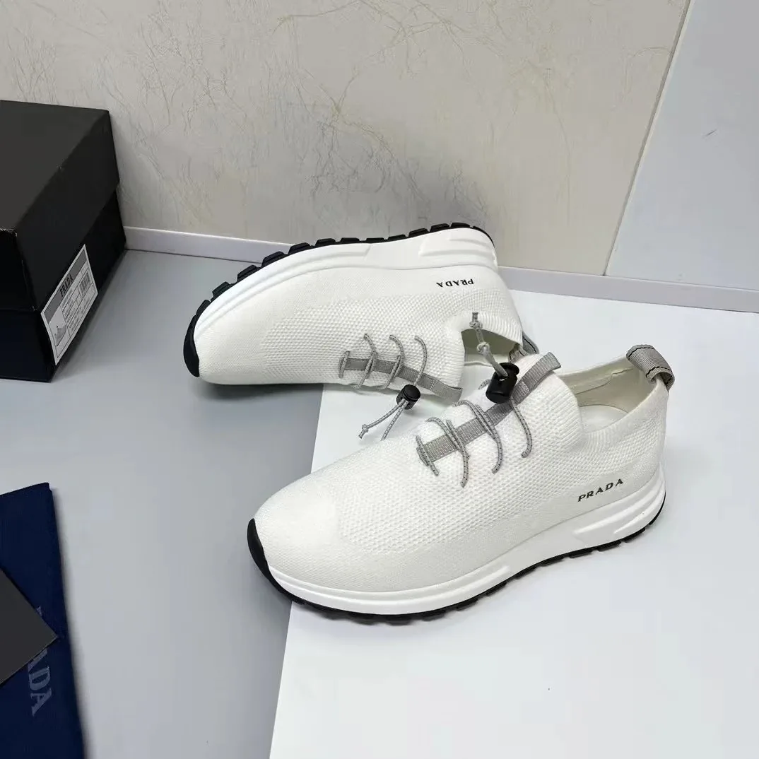 Prada White High-Top Sneakers — QC