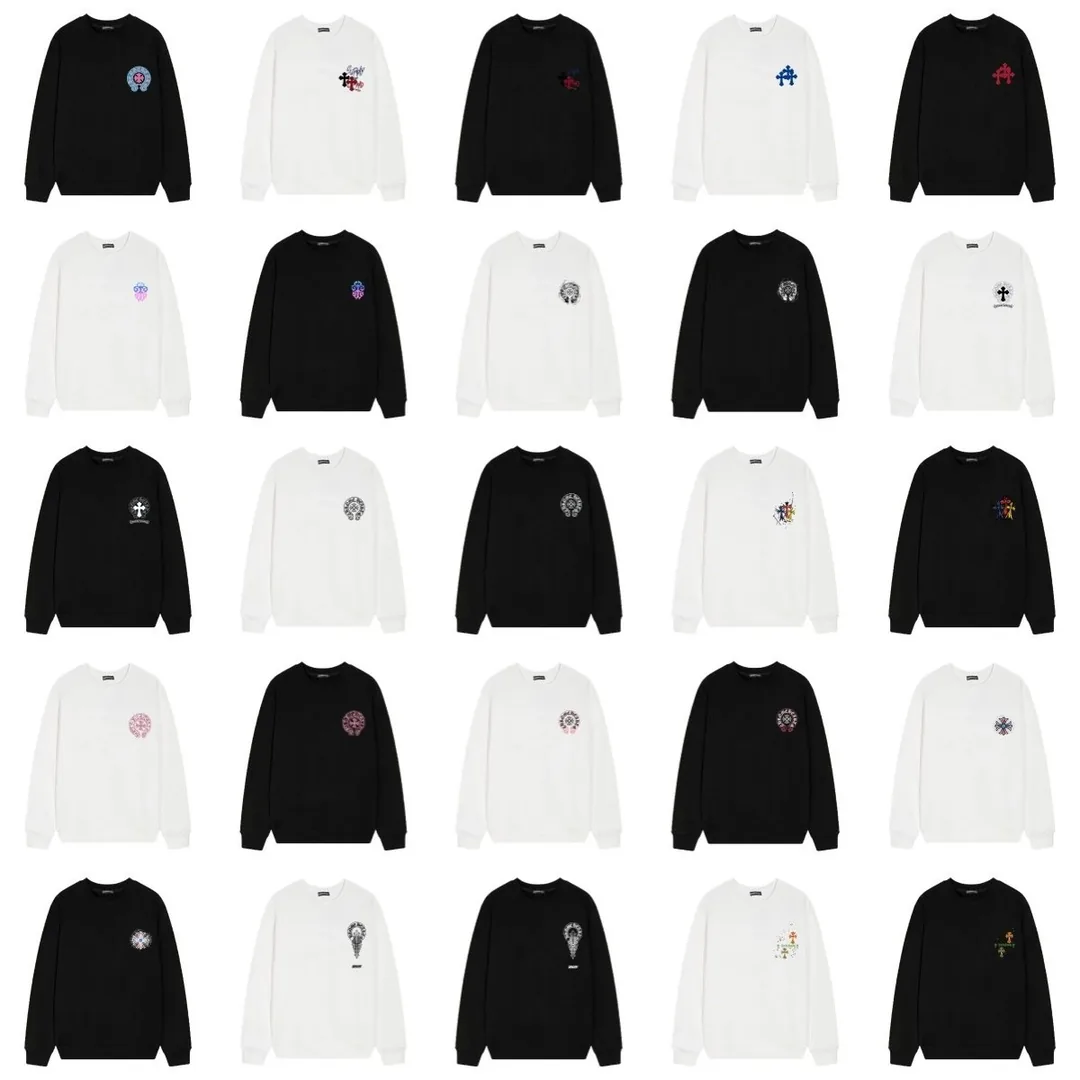 Cross Print Crewneck Sweatshirt — Photo 4
