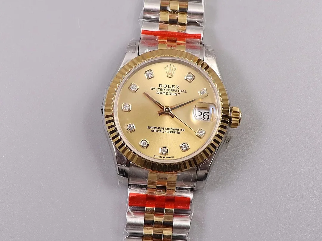 Rolex Datejust Diamond Dial Two-Tone Watch — photo 5