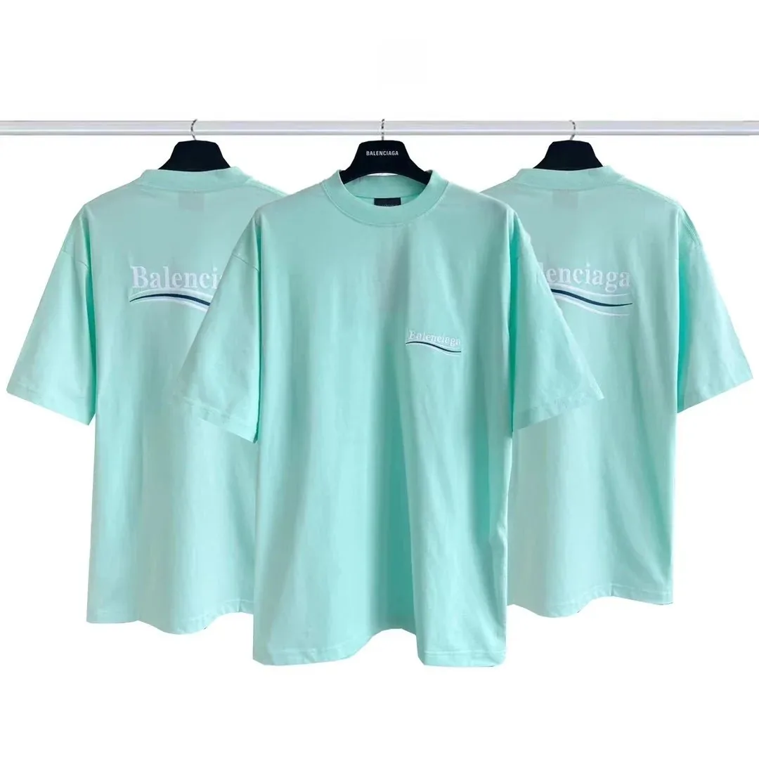 Balenciaga Split Logo Print T-Shirt Collection — QC