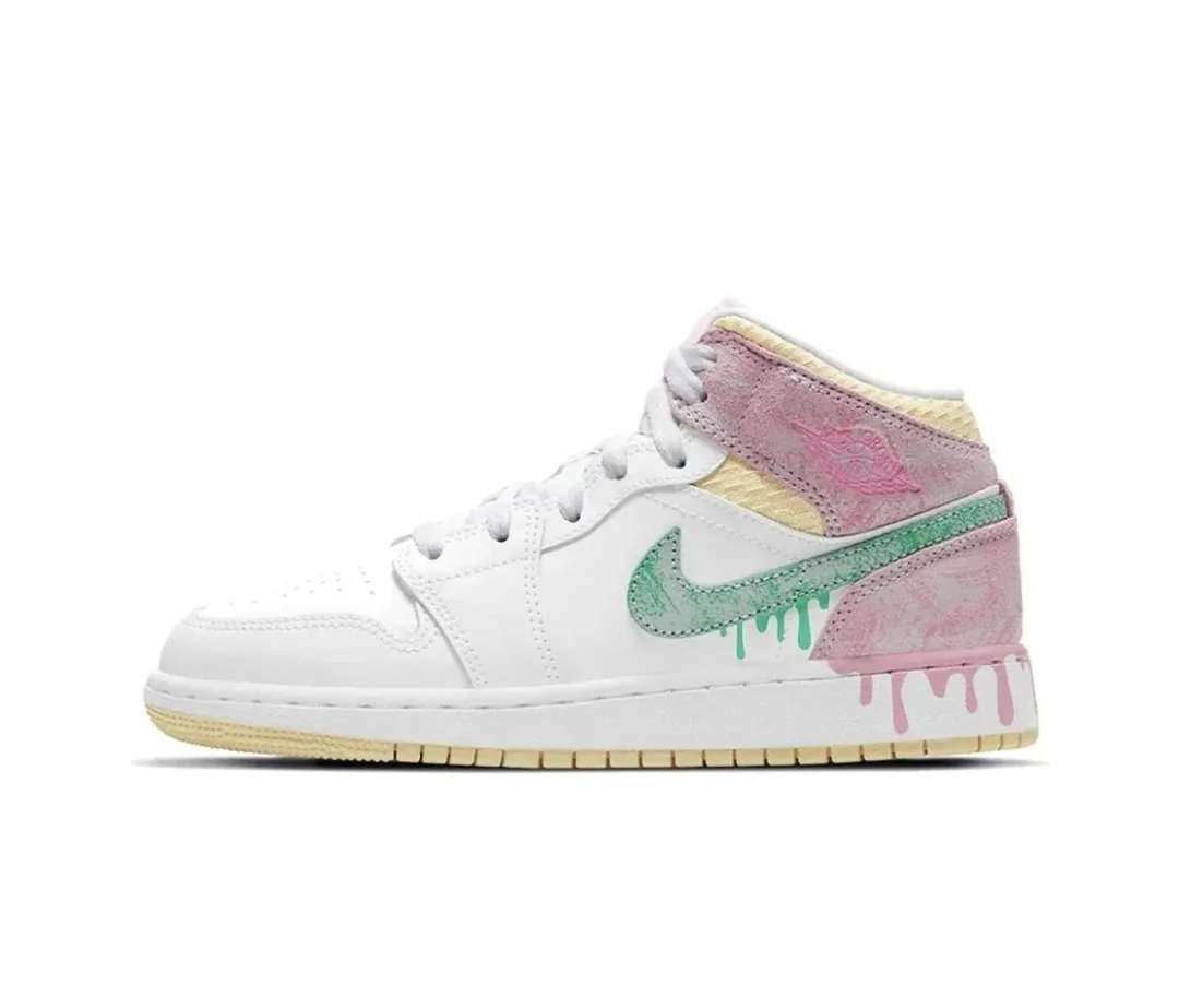 Air Jordan 1 Brown Sneakers — photo 3