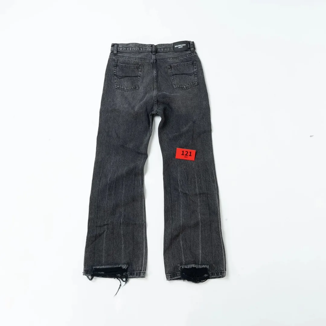 Balenciaga Flared Denim Jeans — Photo 2