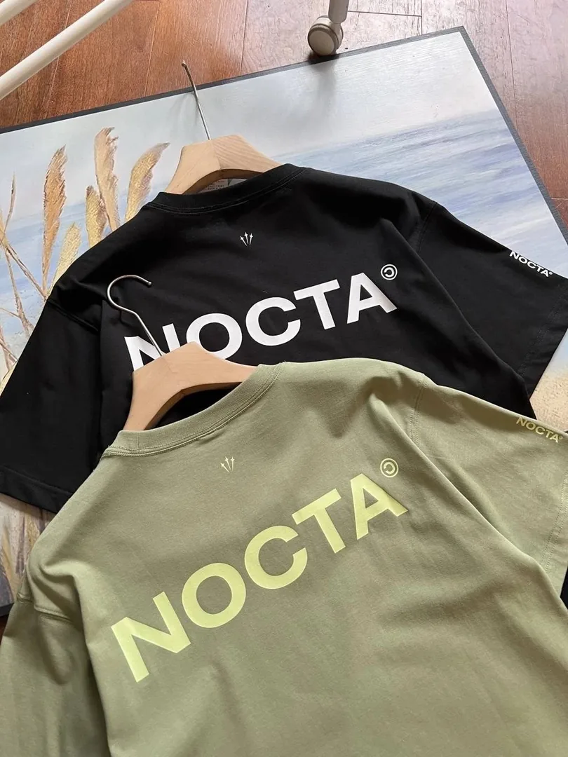 Collab Letter Print Cotton T-Shirt