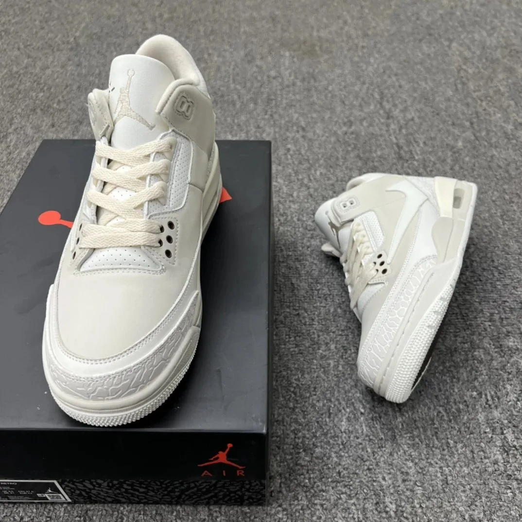 Air Jordan 3 White Reverse Swoosh — QC