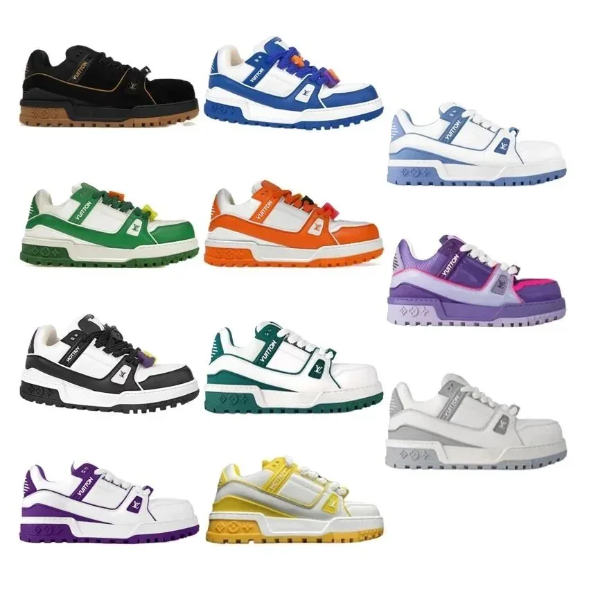 Louis Vuitton LV Trainer White Street Sneakers