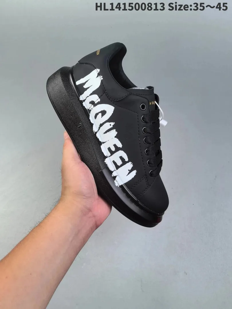 Alexander McQueen Oversized Sneaker White Breathable Platfor — photo 4