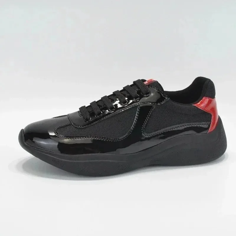 Prada America's Cup Black Low-Tops — QC