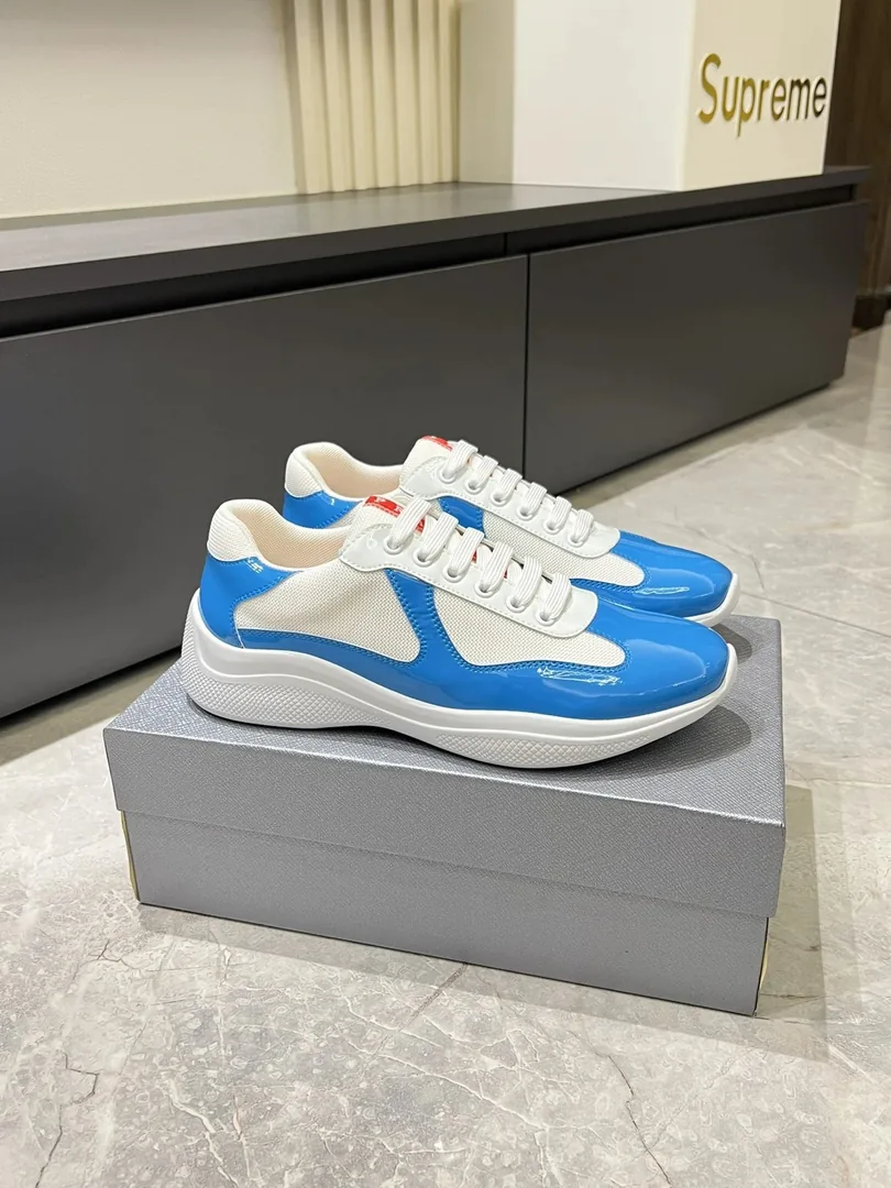 Prada America's Cup Beige Court Sneakers — photo 7