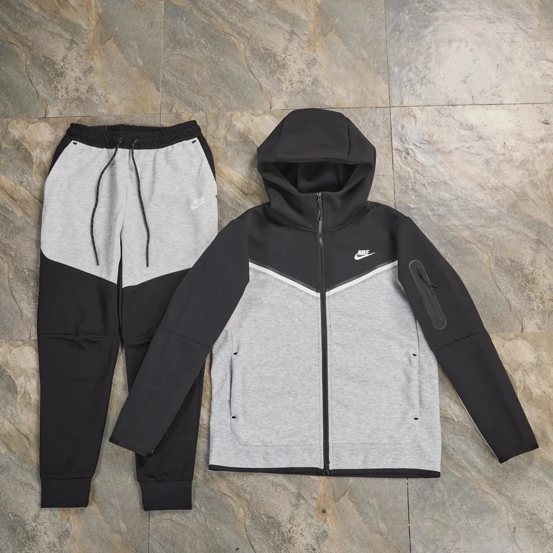 Zip Hoodie Sweatpants Set — Photo 3