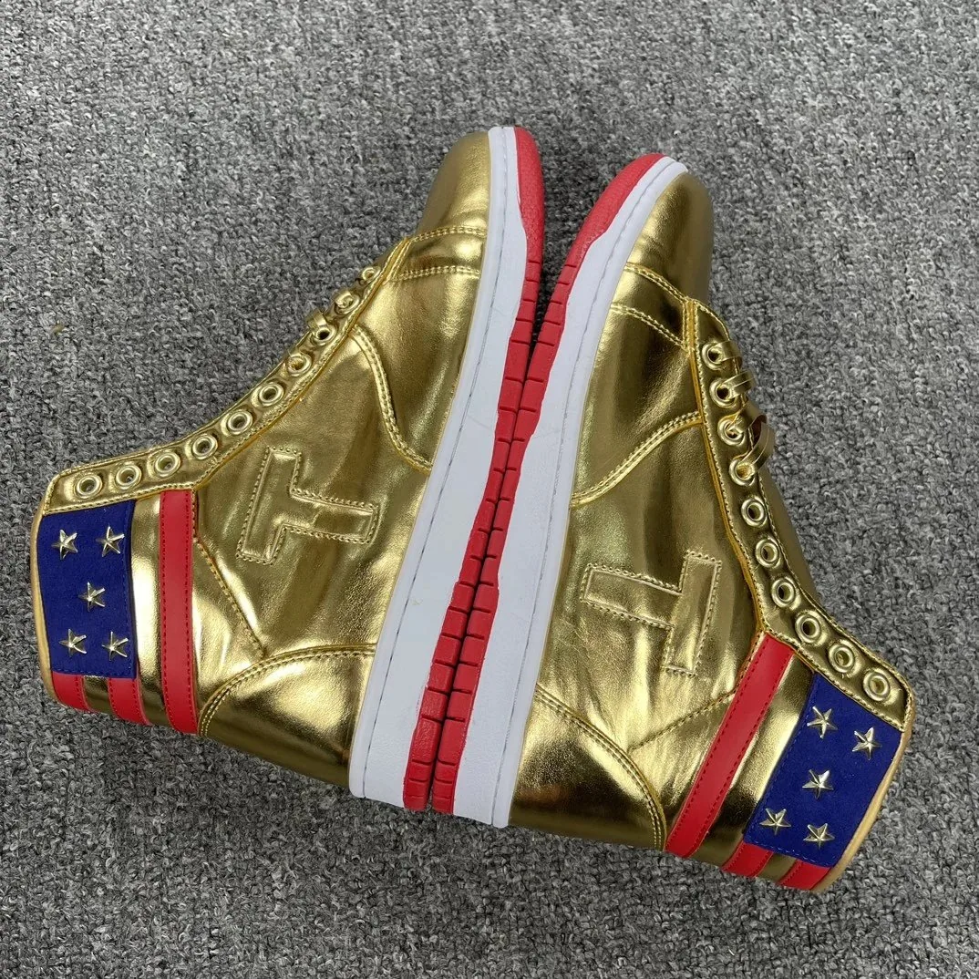 Trump Never Surrender High-Top Sneakers — Photo 7